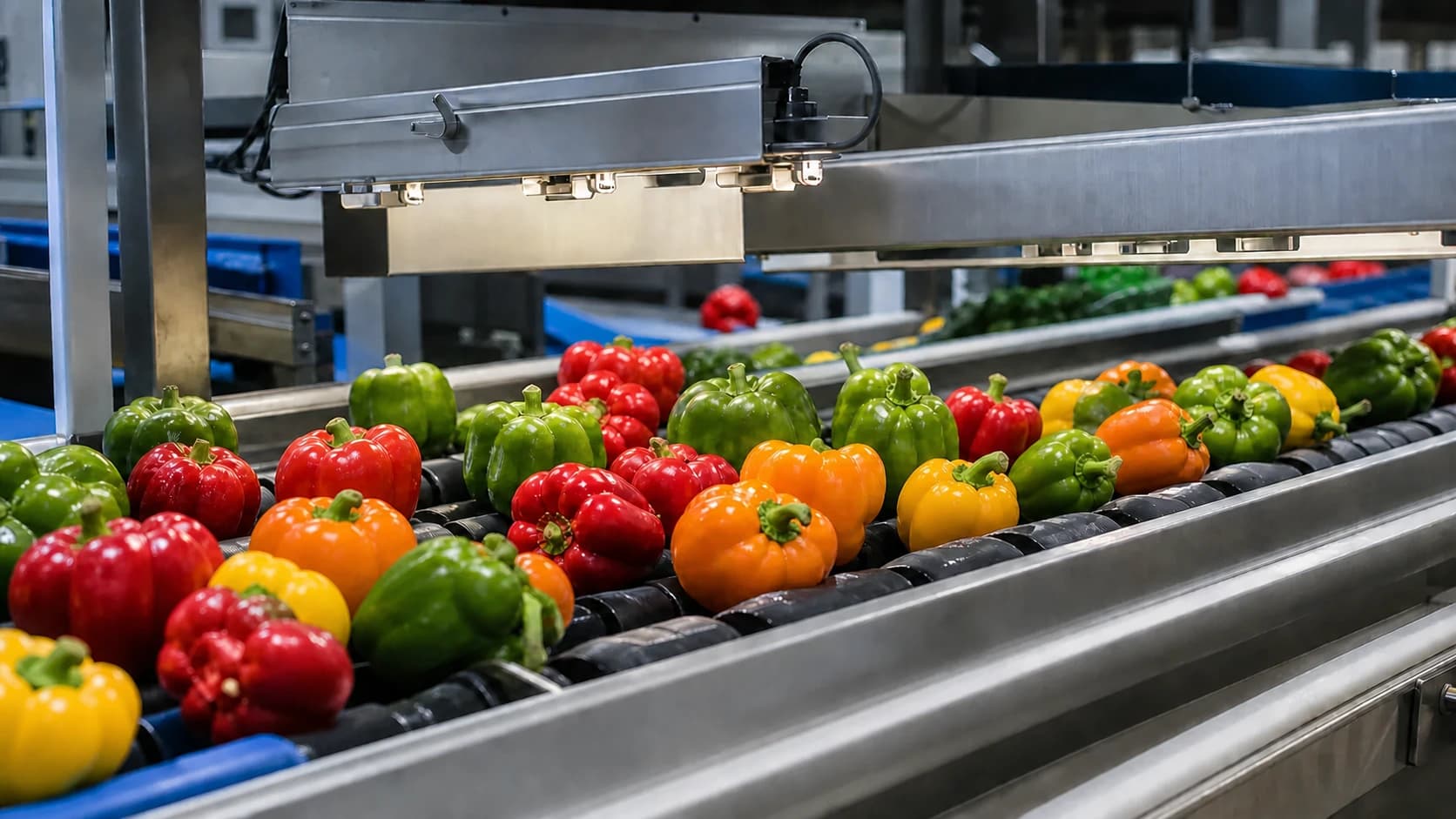 Vegetables handled in agricultural production